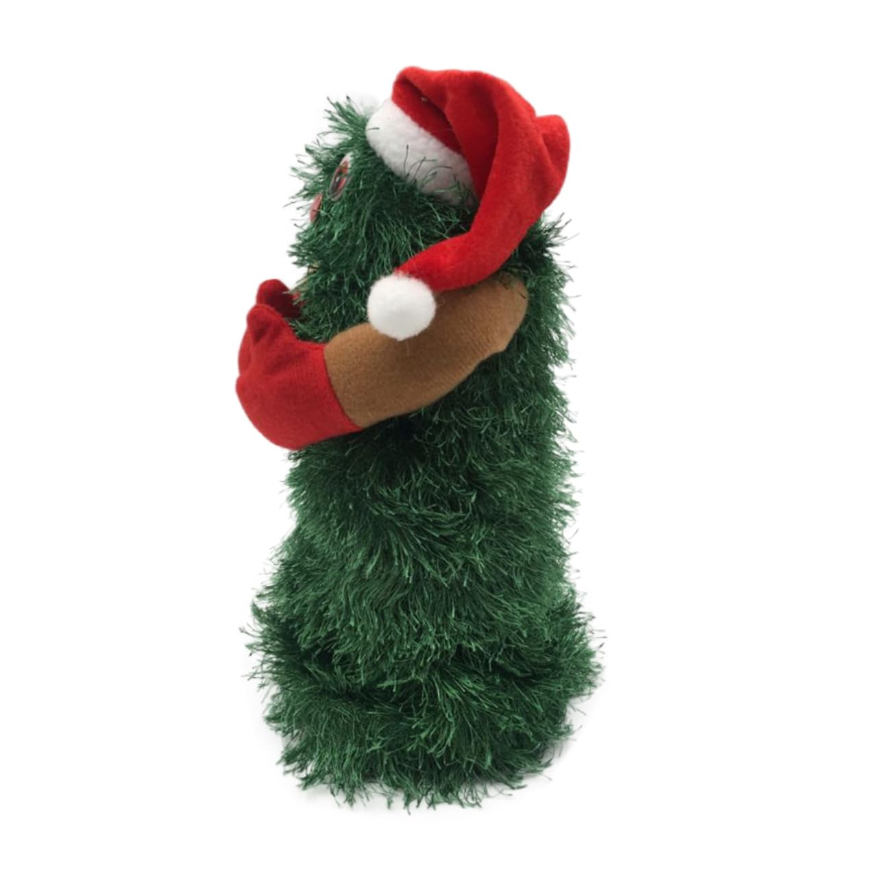 Toyvian Juguete Navideño Papá Noel Adornos Navideños Estatuilla Navideña Árbol De Baile Navideño Muñeca Eléctrica para Girar