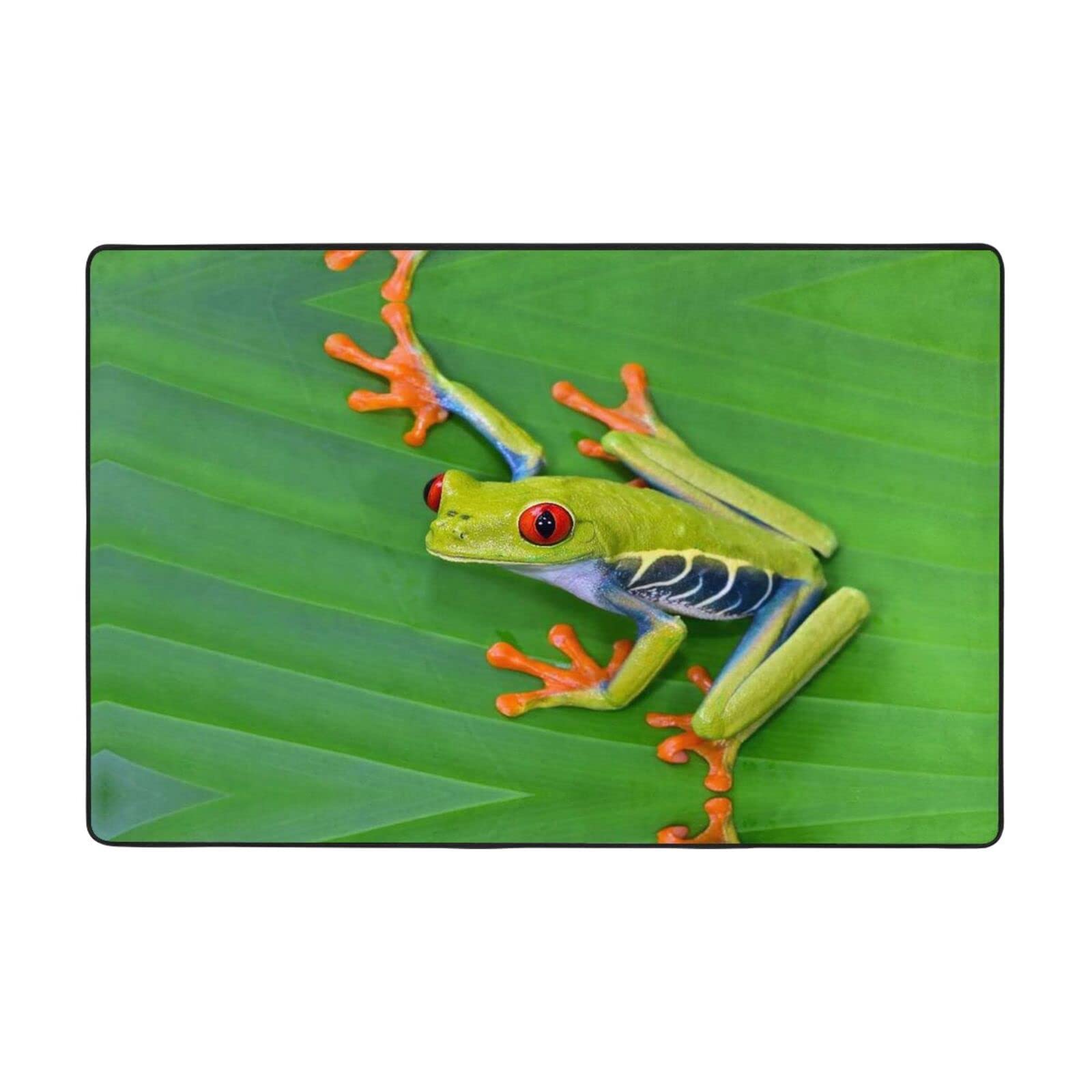 Tapis grenouille tout doux pour égayer la chambre des enfants