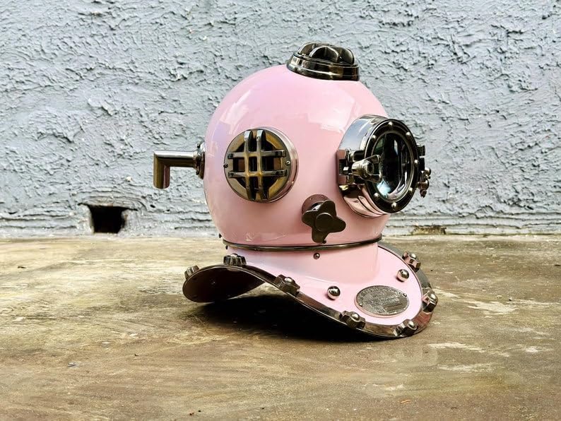 Nautical Scuba Diving Helmet | US Navy Mark V Deep Sea Diving Helmet 18 Inch