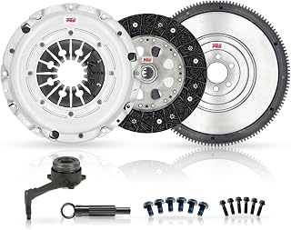 CMP Stage 2 Rigid Clutch Kit with Slave Cylinder with Flywheel fits 2006-2008 A3 VW EOS GTI Jetta Passat MK5 2.0L Turbo TSFI 8P