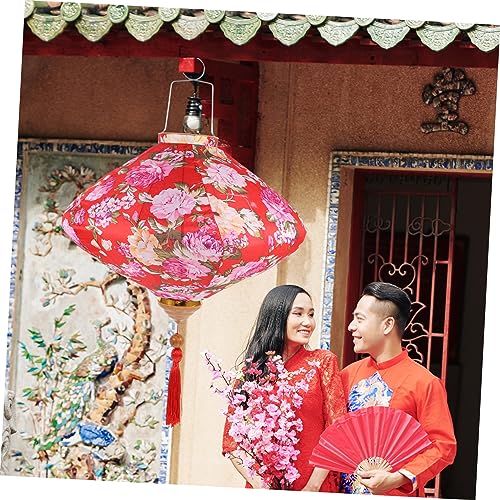 Lanterne suspendue chinoise fleurie pour embellir vos fêtes - 2