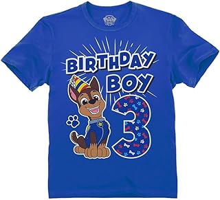 Camiseta Niño Patrulla Canina Cumpleaños 3 Años Niño Ropa Camiseta Bebe