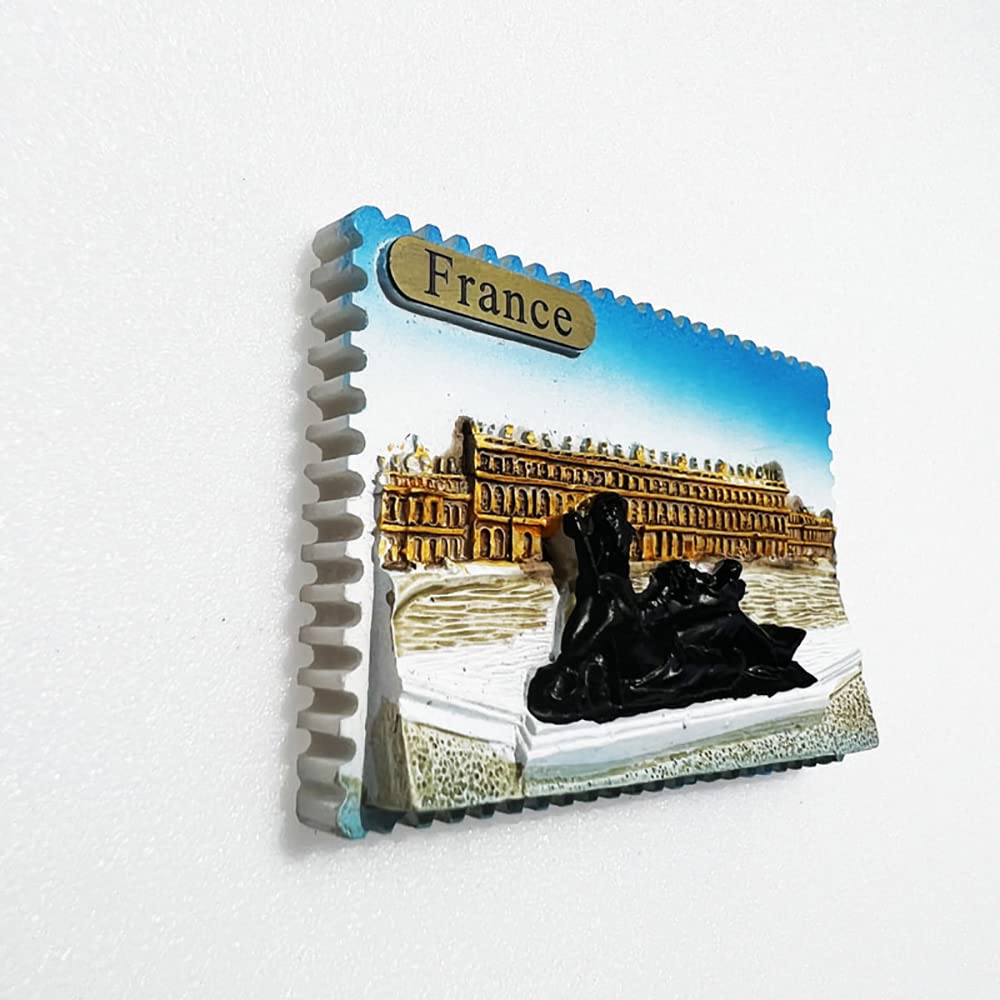 Magnete Frigorifero 3D Versailles Francia | Souvenir Turistico In Resina Fatto A Mano