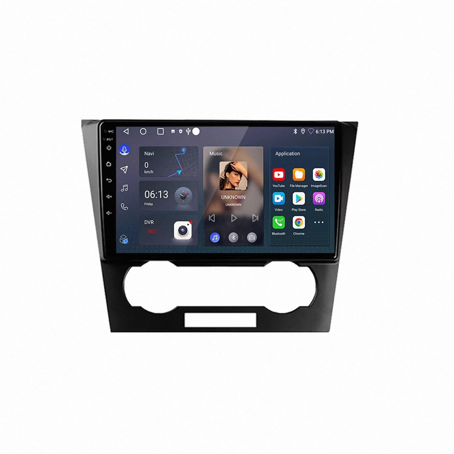Autoradio Gps Navigation 2 Din per Chevrolet Epica 1 2006 2007-2012 Wireless Carplay Android Auto Stereo Auto Bluetooth Ips con Pantalla Táctil con Gps, 4 Nucleo 2G+32G
