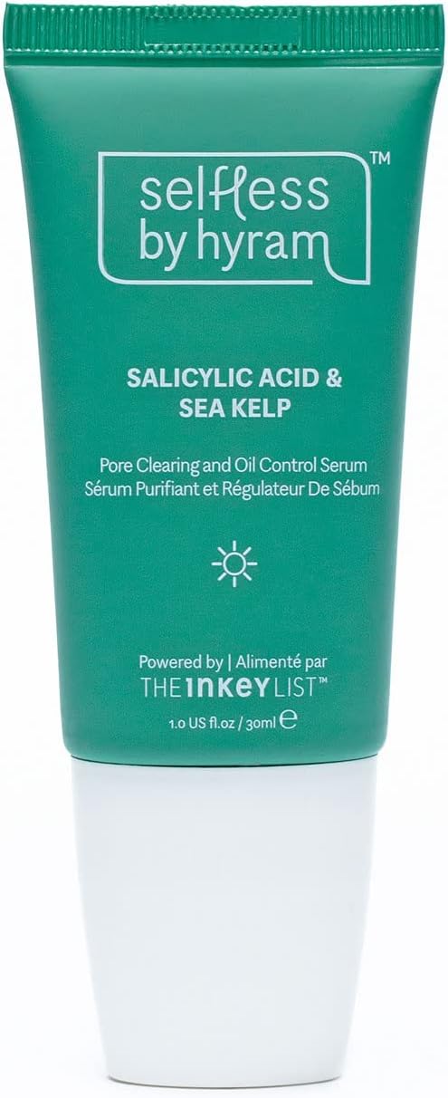 Salicylic Acid & Sea Kelp Clearing & Oil Control Serum to Target & Prevent Breakouts, Clear, 30 ml