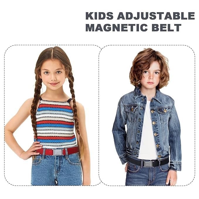 YEPZY ENTERPRISE 2 PCS Adjustable Kids Waist Belt | For Boys/Girls | Stretchy Kids Belt | Elastic Child Toddler | For Casual/Jeans Wear | Fashion Accessories (PACK OF 2) 3