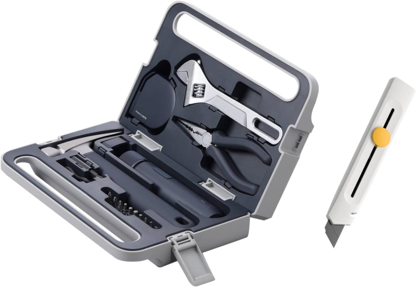 HOTO 3.6V Electric Screwdriver Tool Set + Box Cutter Utility Knife