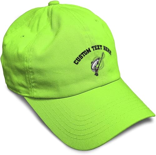 Vista 27 de Speedy Pros Gorra de béisbol suave con bordado de pesca con mosca, sombreros de algodón para hombres y mujeres