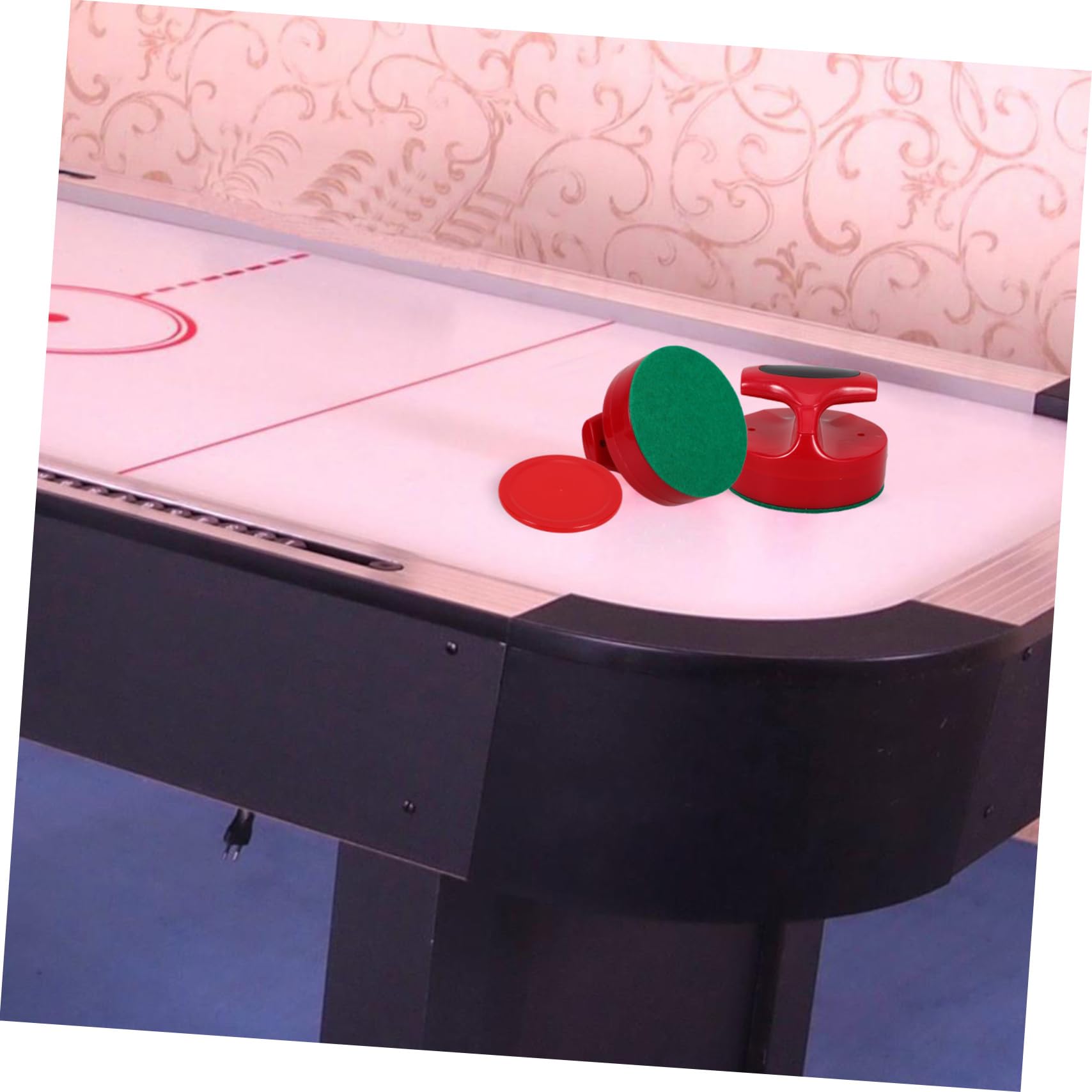 3 Ensembles Accessoires de Remplacement pour Hockey sur Glace de Pusher Palets pour Tables de Hockey sur Table pour Fêtes et Événements