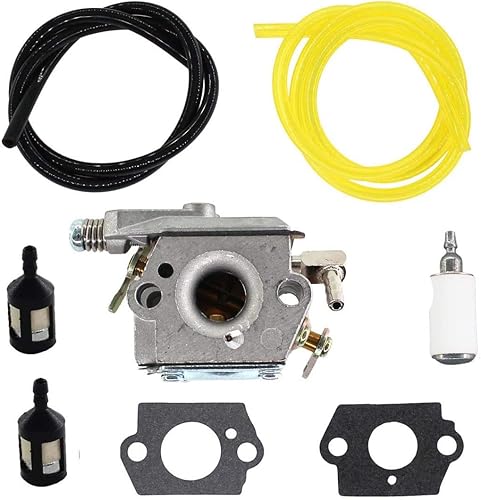 Shnile Carburador compatible con Tecumseh TC200 TC300 640347 640347A TM049XA Taladro de hielo de 2 ciclos Carb Strike Master Jiffy Ice Auger 50667