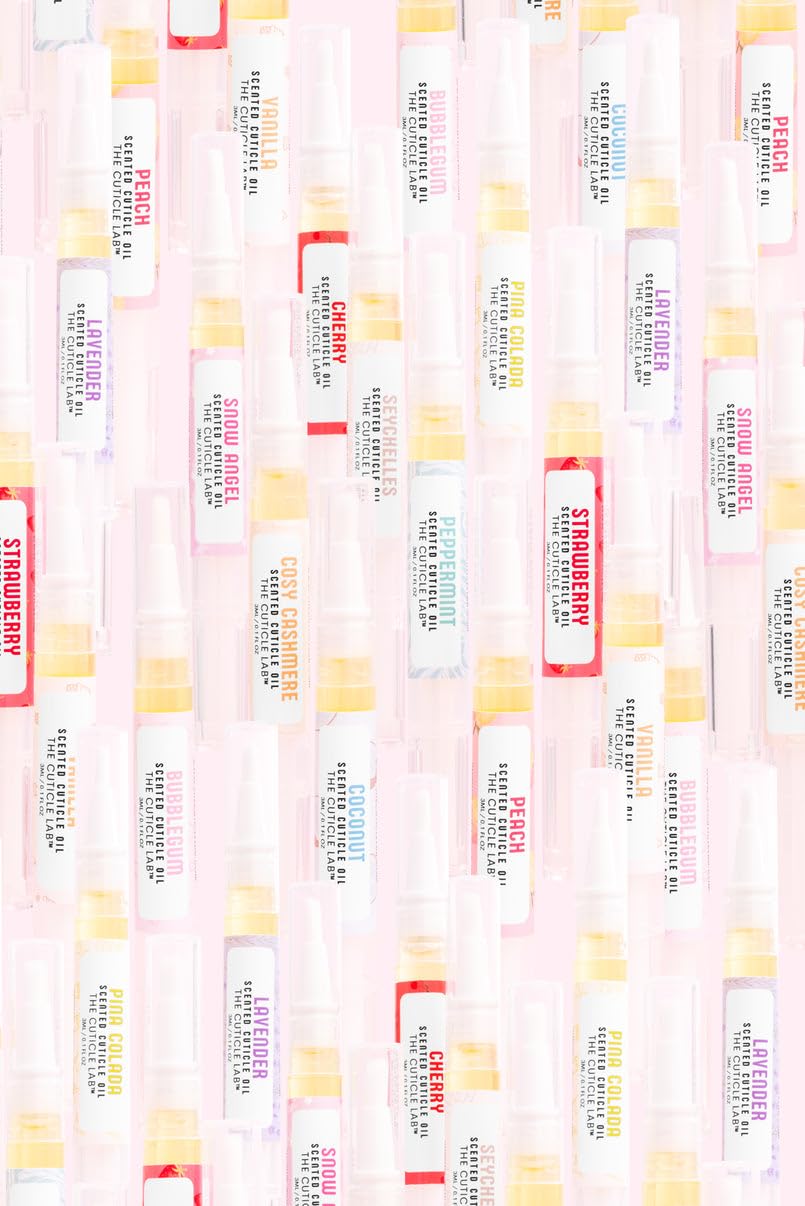 3ml Cuticle Oil pen - singular 3ml pen in Marshmallow fragrance. Strengthening, Nourishing, Hydrating. 60+ fragrances available. Ideal for handbag, car, beauty on the go... Handmade in the UK. - Image 2