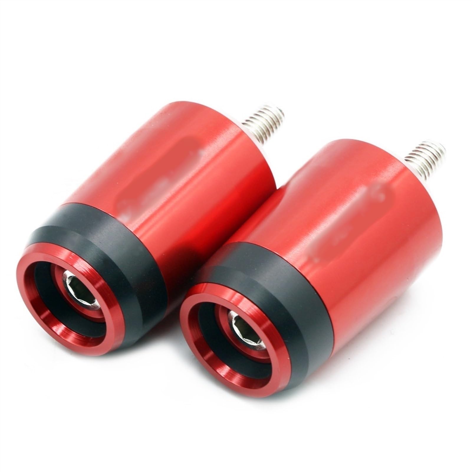 Contrapesos Manillar Antivibración Rojos para Hon&da CB1300 Tapón Protector de Extremos