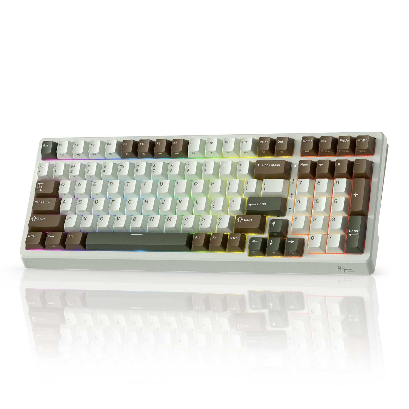 Amazon.com: RK ROYAL KLUDGE F99 Wireless Mechanical Keyboard with
