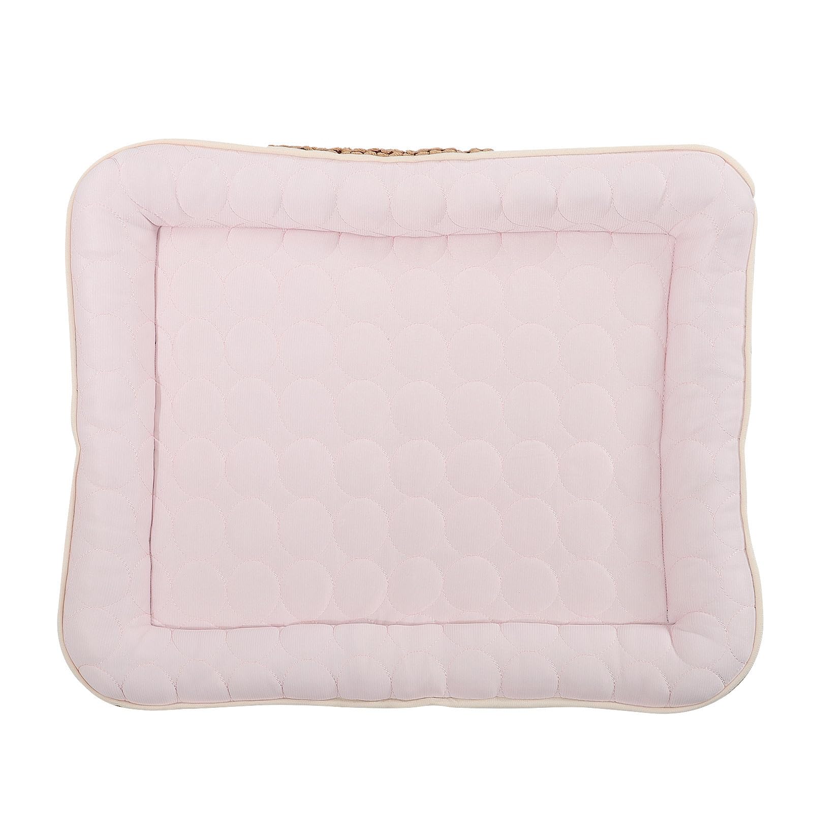 Colchoneta refrescante para perros de enfriamiento prolongado, cama transpirable rosa para felinos