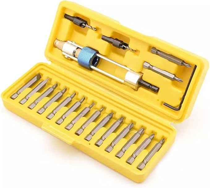 Juego de 20 Piezas de Brocas y Adaptador para Taladro miniatura 2