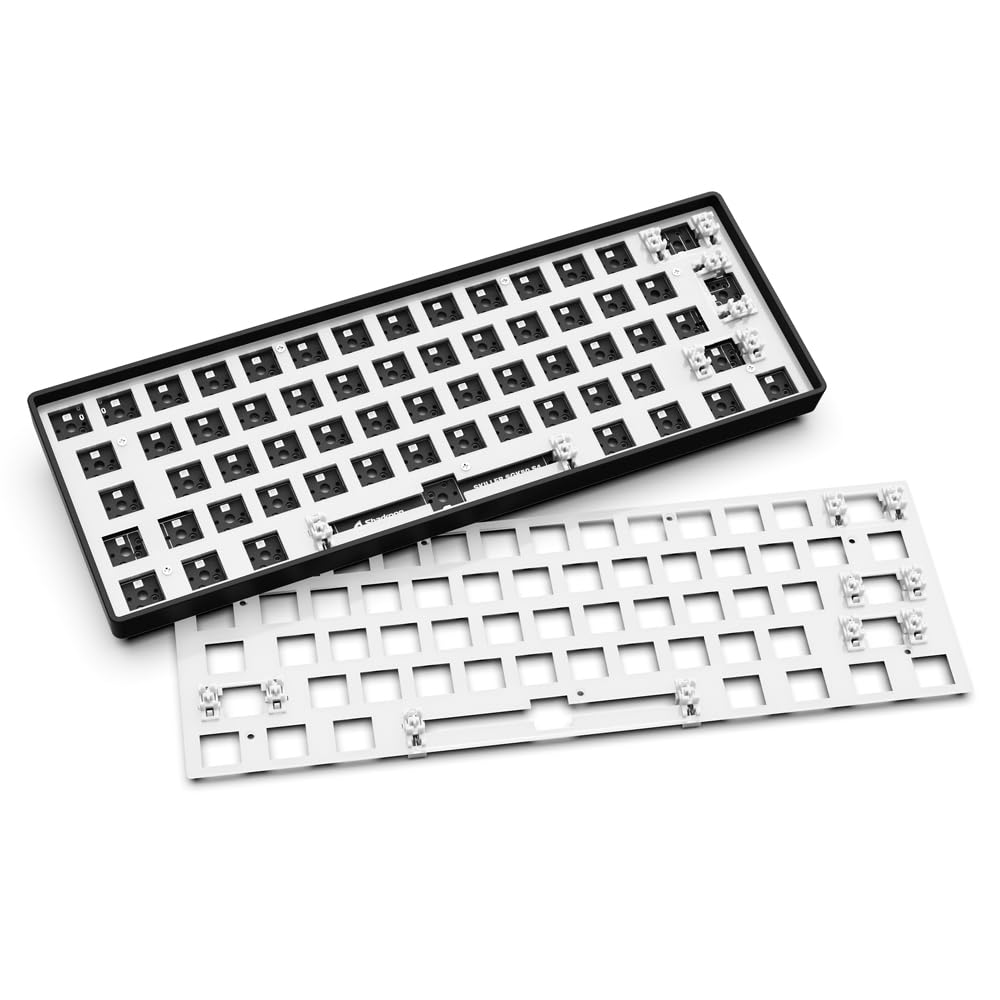 Sharkoon Skiller SGK50 S4 Gen2 Barebone, Negro, 60% DE-Layout