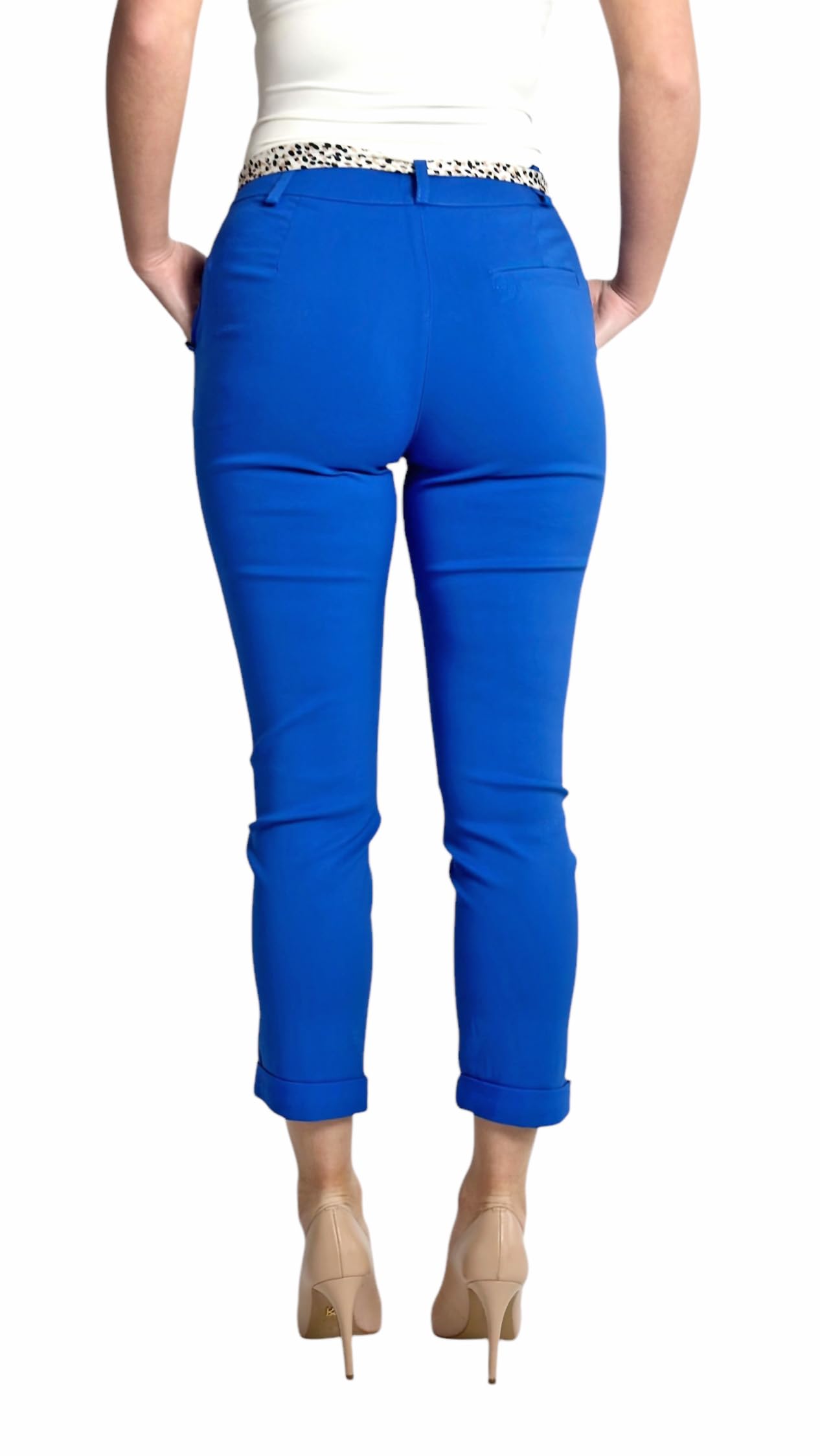 Mississhop Female Pantalon chino stretch classique pour femme