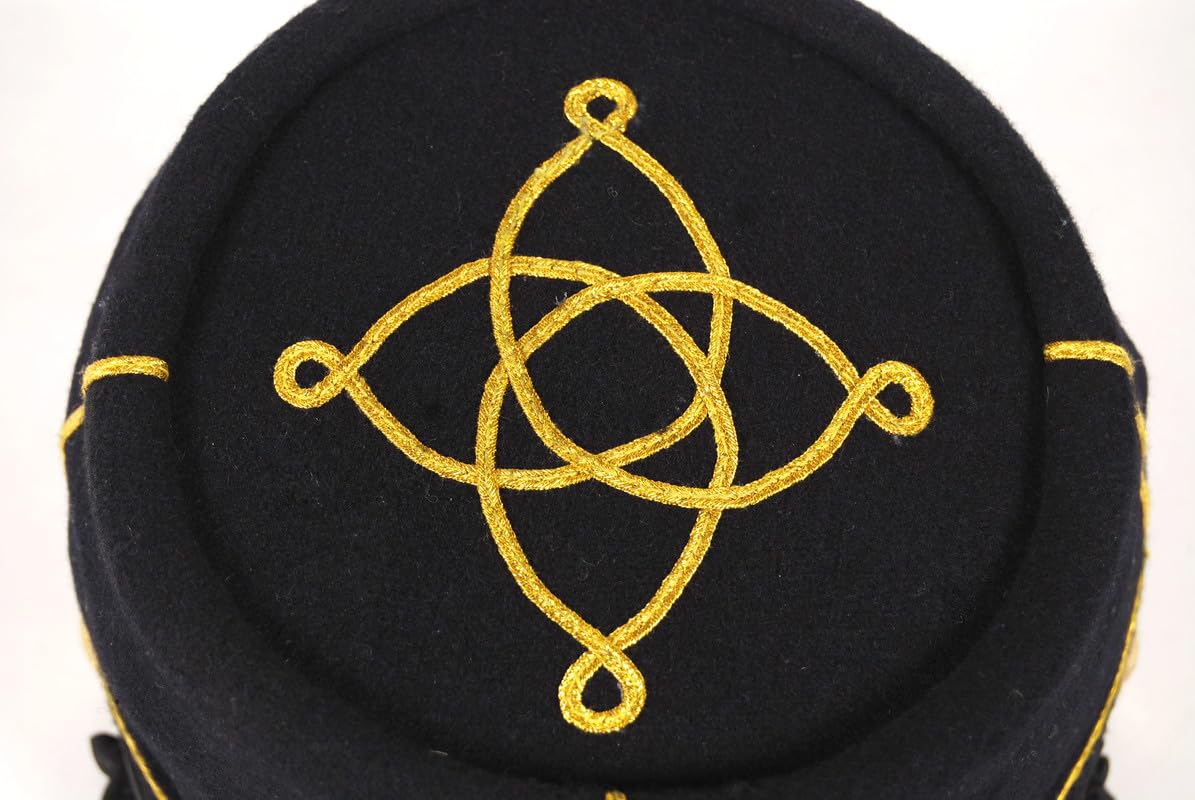 Men's US Civil War Lieutenants 1 Braid Kepi|Navy Blue S