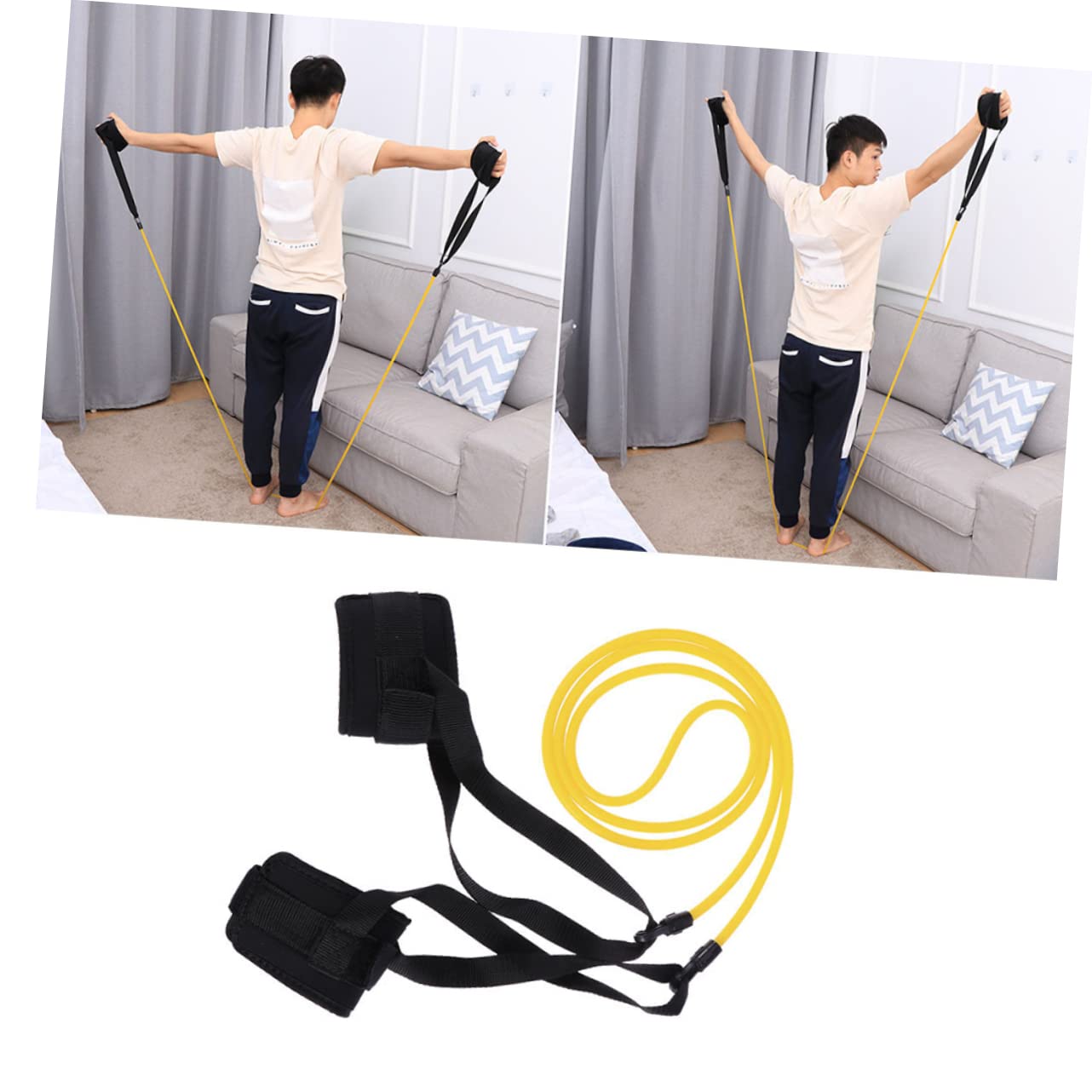 2 Set Di Accessori Banda De Resistencia Para Esercizi Up Bands Sacca Di Sangue Tubo Di Esercizio Allenamento Di Resistenza Al Nuoto Fascia Elastica Allenamento Fasce Resistenti