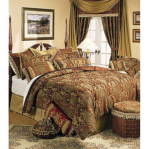 Sherry Kline China Art Brown King Size 6-Piece Comforter Set #TOP5