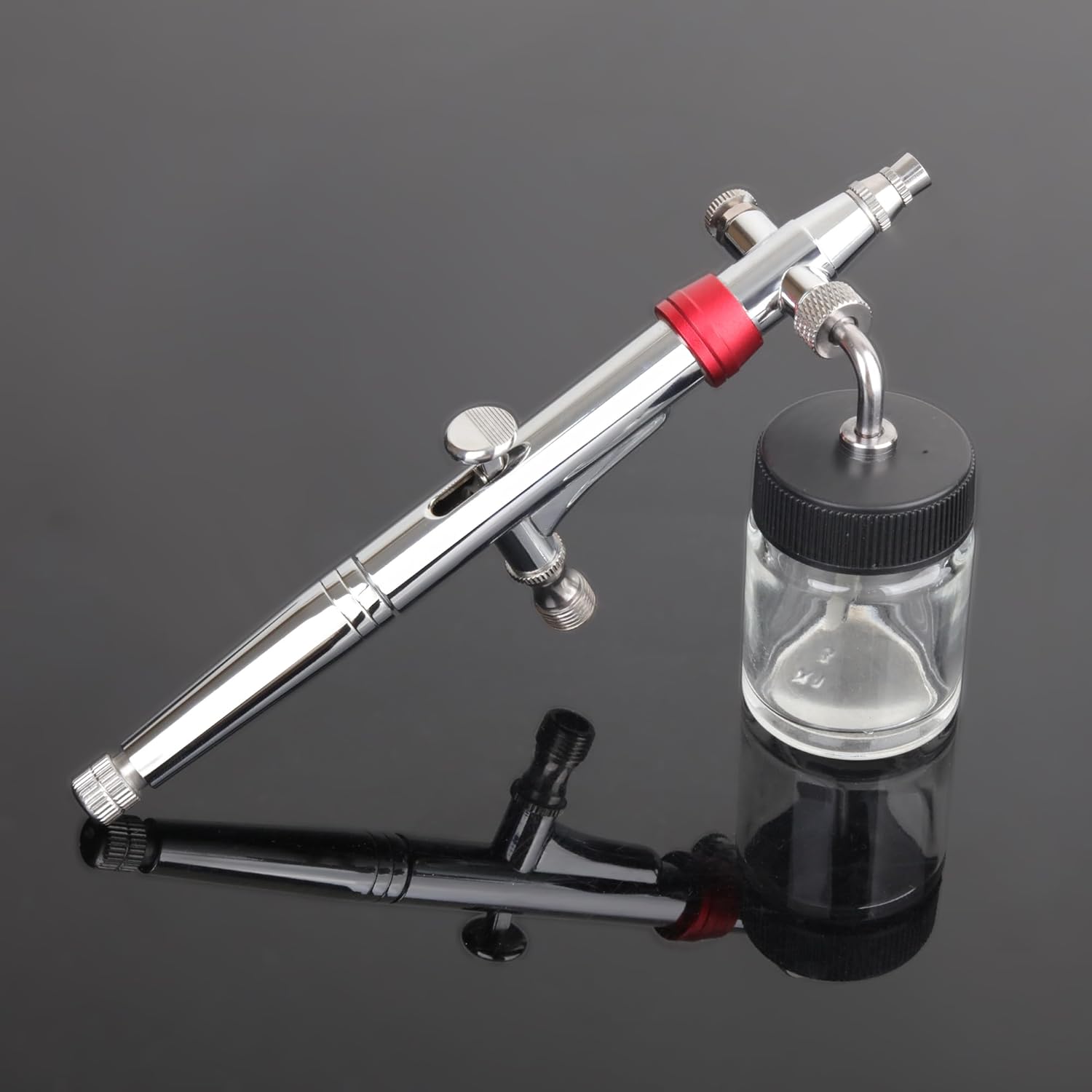 Casubaris Airbrush Pen with Rotatable Air Brush Head,Gravity and Both Side Siphon Feeding is Available,Dual Action Airbrush kit Match with Most Types Airbrush compressors Cost-Effective for Airbrush