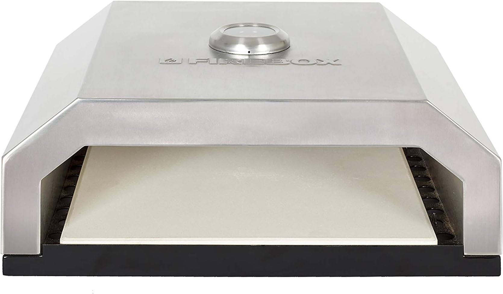 La Hacienda Firebox BBQ Pizza Oven, Silver, 56216