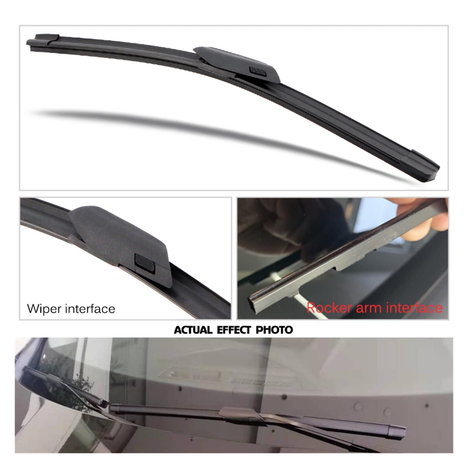 Per Chery Per Tiggo Per 8 Pro 2021 Spazzola tergicristallo lavavetri auto LHD 23 "+18" Spazzola Tergicristallo Auto