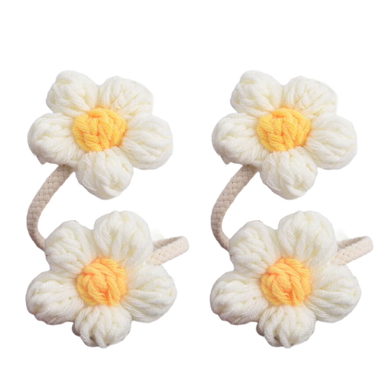 Kalttoy Retro Curtain Tiebacks Flower Curtain Holdbacks Curtains Holders Drapery Holdback Decorative Curtains Accessories Gift Tiebacks