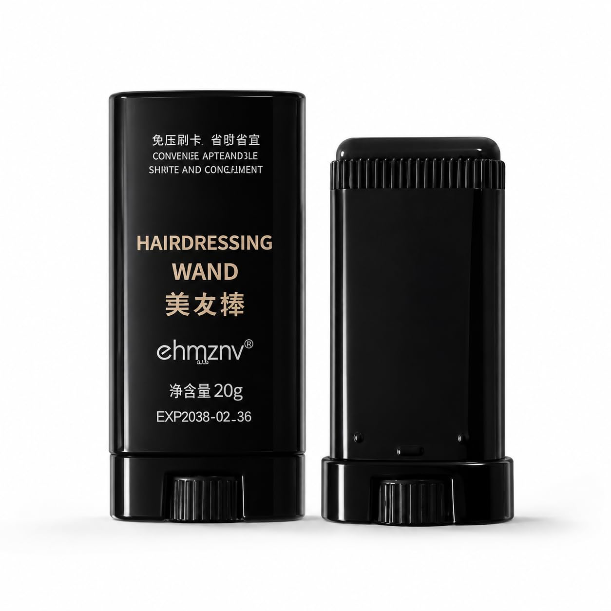 2-in-1 Temporary Hair Color Stick with Comb | Instant Grey Root Touch Up & Hairline Concealer | Waterproof Sweatproof Hair Dye Stick for Men & Women | Easy Wash Black-picture-51