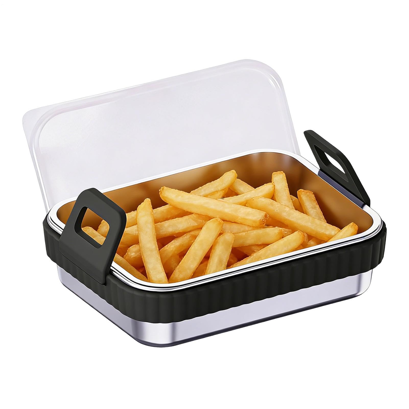 Plat pour friteuse à air pour aliments croustillants et sains
