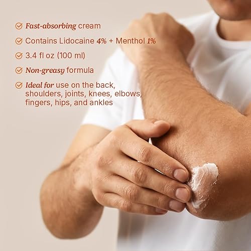 Miniatura 7 de Santo Remedio Alivio para el Dolor, crema para aliviar el dolor, absorción rápida y no grasosa, uso para alivio específico, lidocaína de máxima