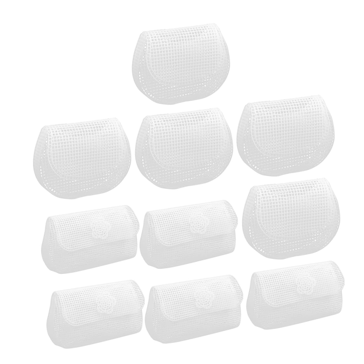 Maille tissée pour loisirs créatifs et broderie avec les feuilles de plastique HEMOTON