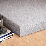 SOUTIEN SOLIDE : Différentes largeurs peuvent répondre aux espaces de vos différentes tailles de lit. Le design carré dodu s'adapte parfaitement à votre oreiller de lit et offre un bon soutien à votre tête pendant le sommeil. Le remplisseur d'espace de lit est conçu de manière ergonomique, il fonctionne également très bien avec un excellent soutien dorsal lorsque vous vous asseyez pour lire ou regarder la télévision.