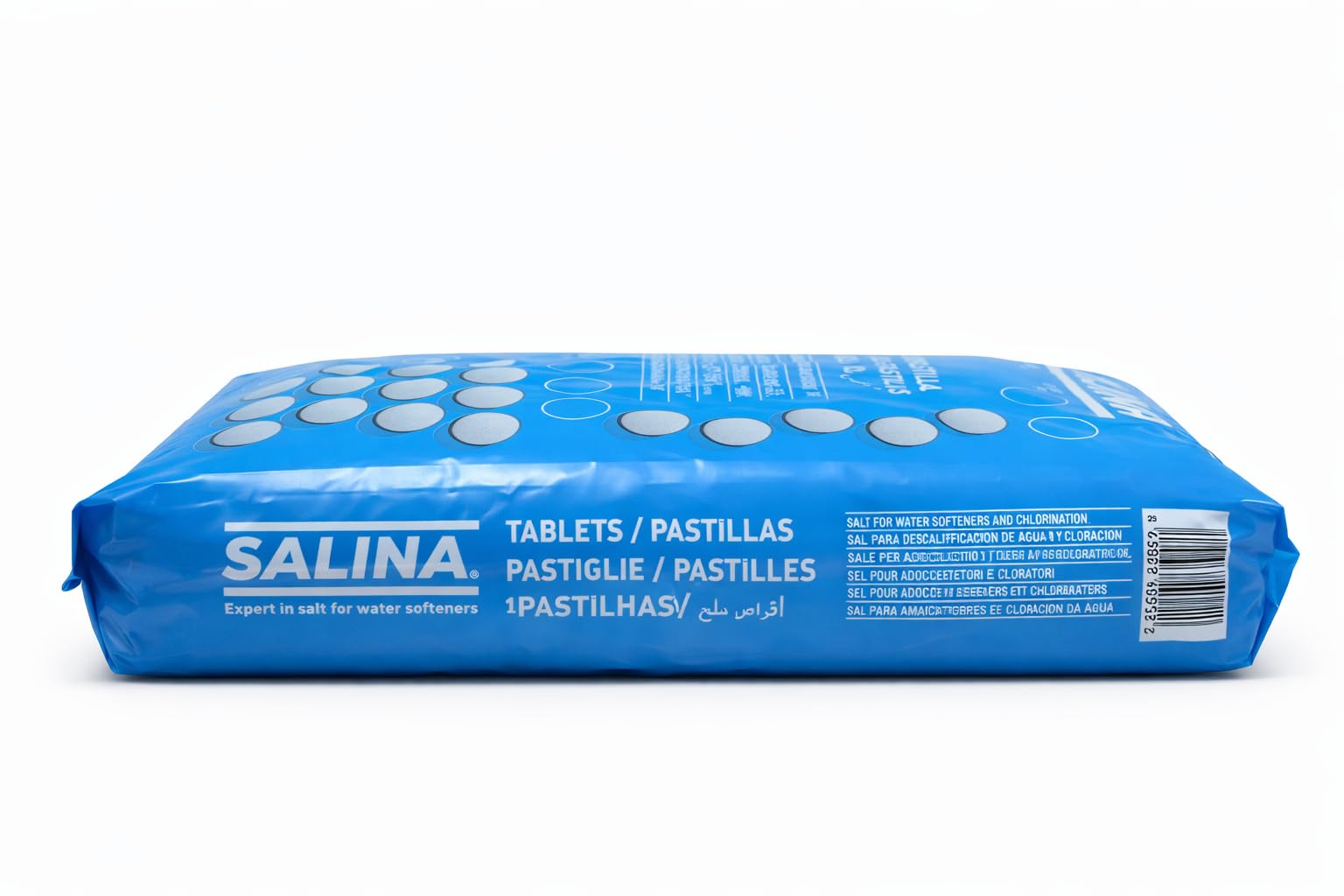 LLOFER - Sal en Tableta - Descalcificación de Agua - Agua más Clara y Suave - Sal para Piscina 25 kg