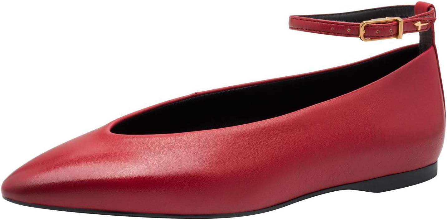 Tamaris Women's Damen Ballerina Strap 1-22161-45 Ballet Flat