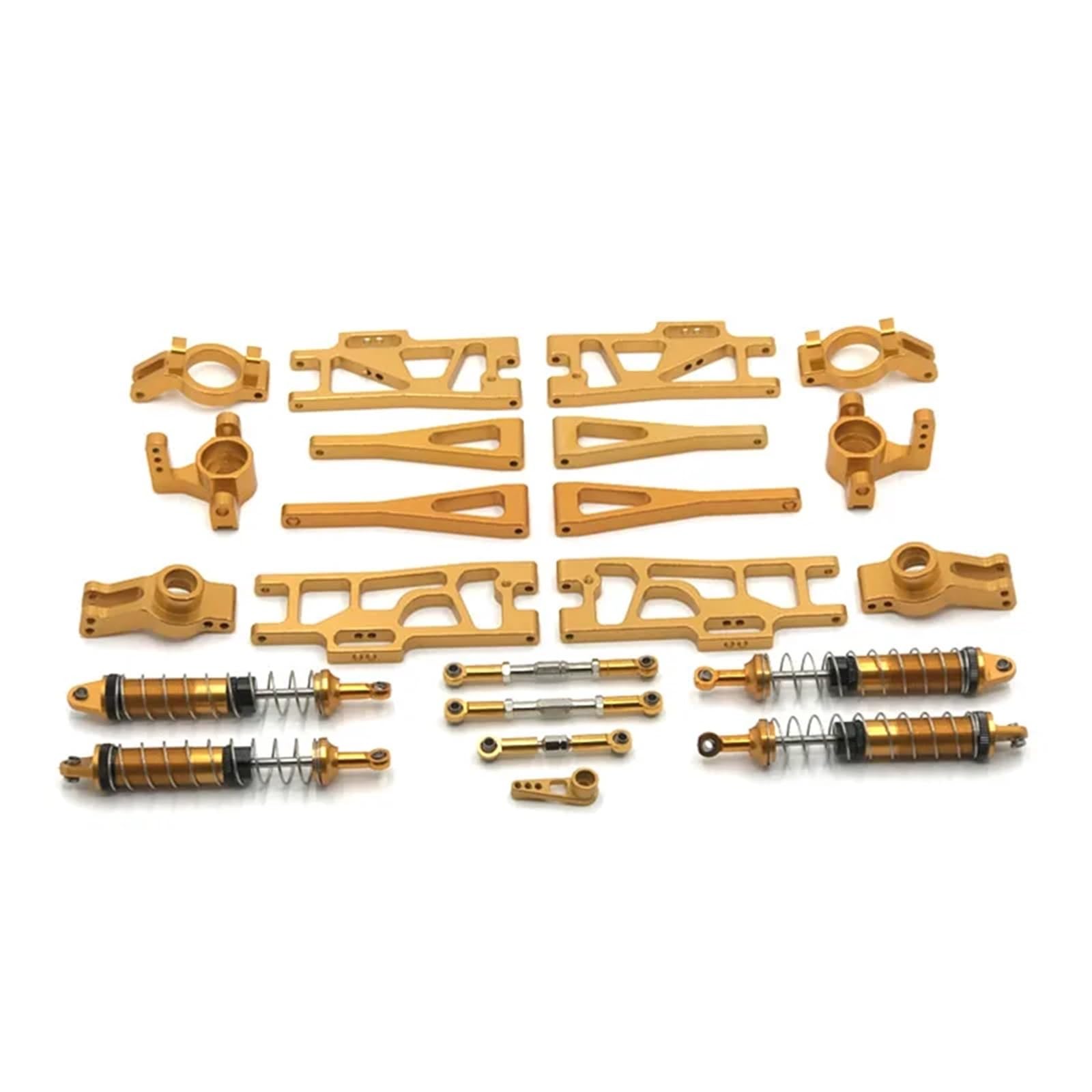 Bras oscillant or pour WLtoys 104009, le kit idéal pour piloter sur circuit