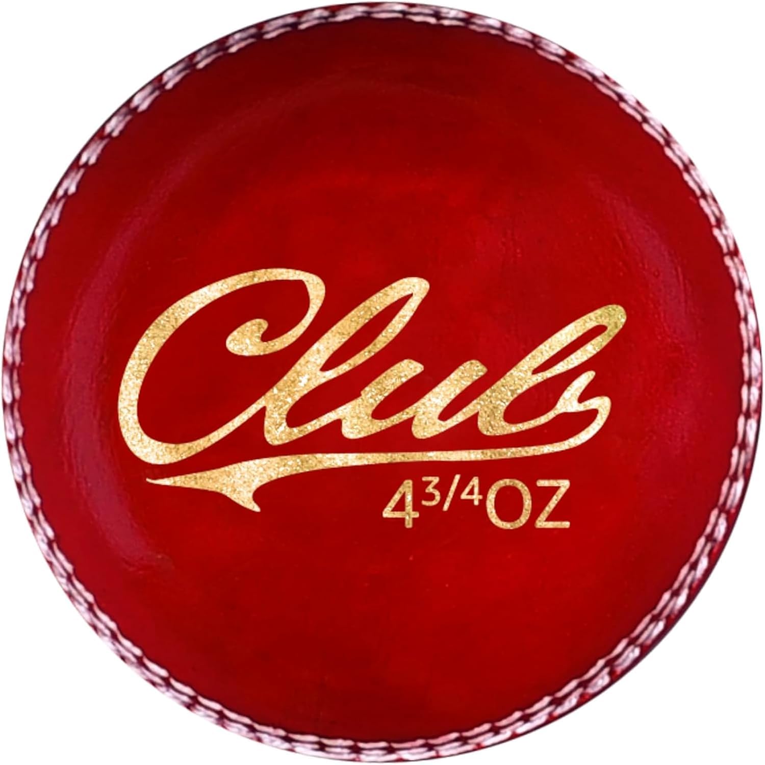 ND Sports Grade-A Leather Cricket Ball, Professional Cricket Balls for Match & Practice, Hand-Stitched Swing Ball, Durable Hard Ball Bowling Ball for Club Cricket (1-Red, Senior)