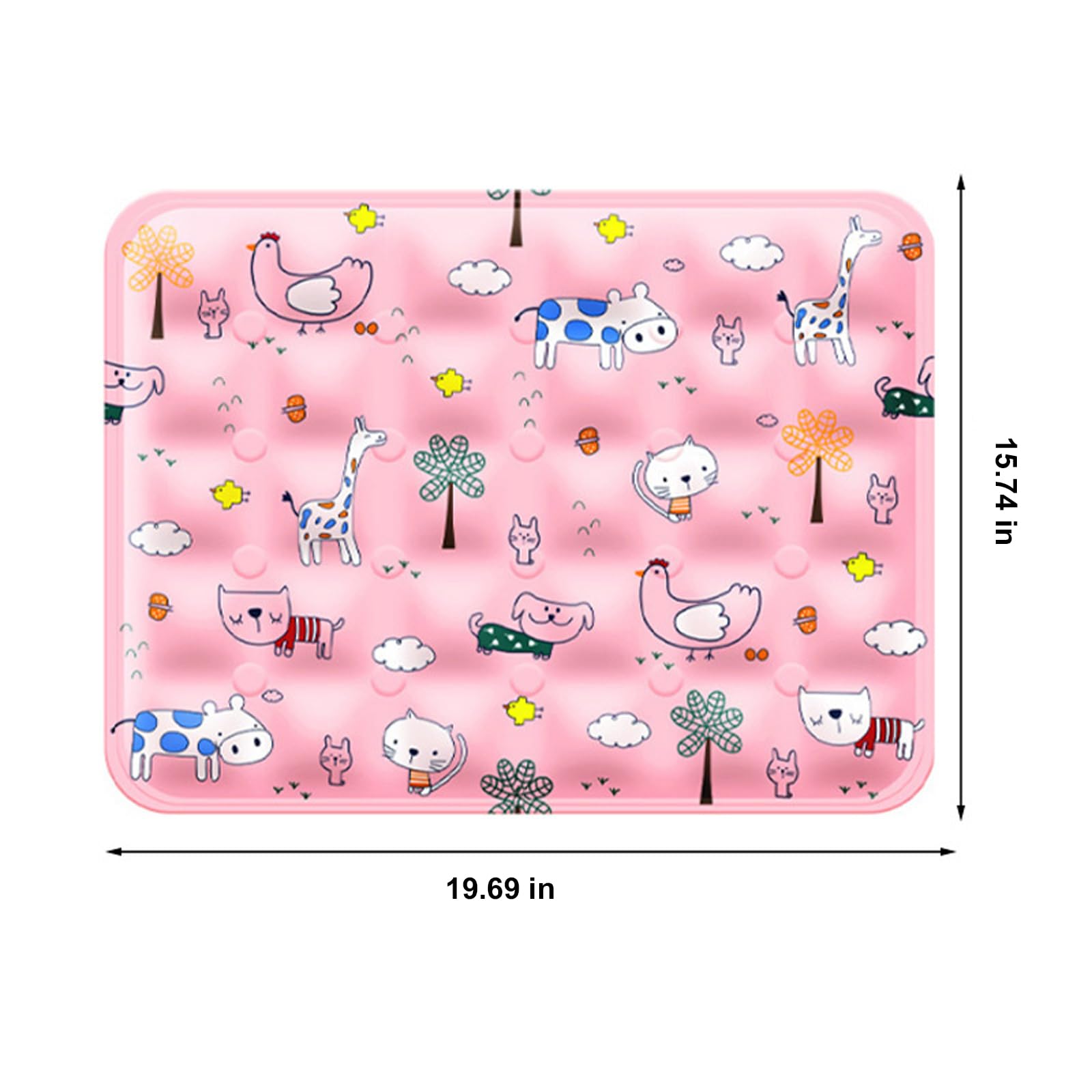 سرير اريكة للقطط والكلاب والقطط، سرير اريكة للقطط والحيوانات الاليفة في الاماكن المغلقة، سرير خشبي مرتفع للقطط مع غطاء مرتبة قابل للازالة، عبوة ثلج مجانية، للاستخدام في الصيف (اصفر ليموني)