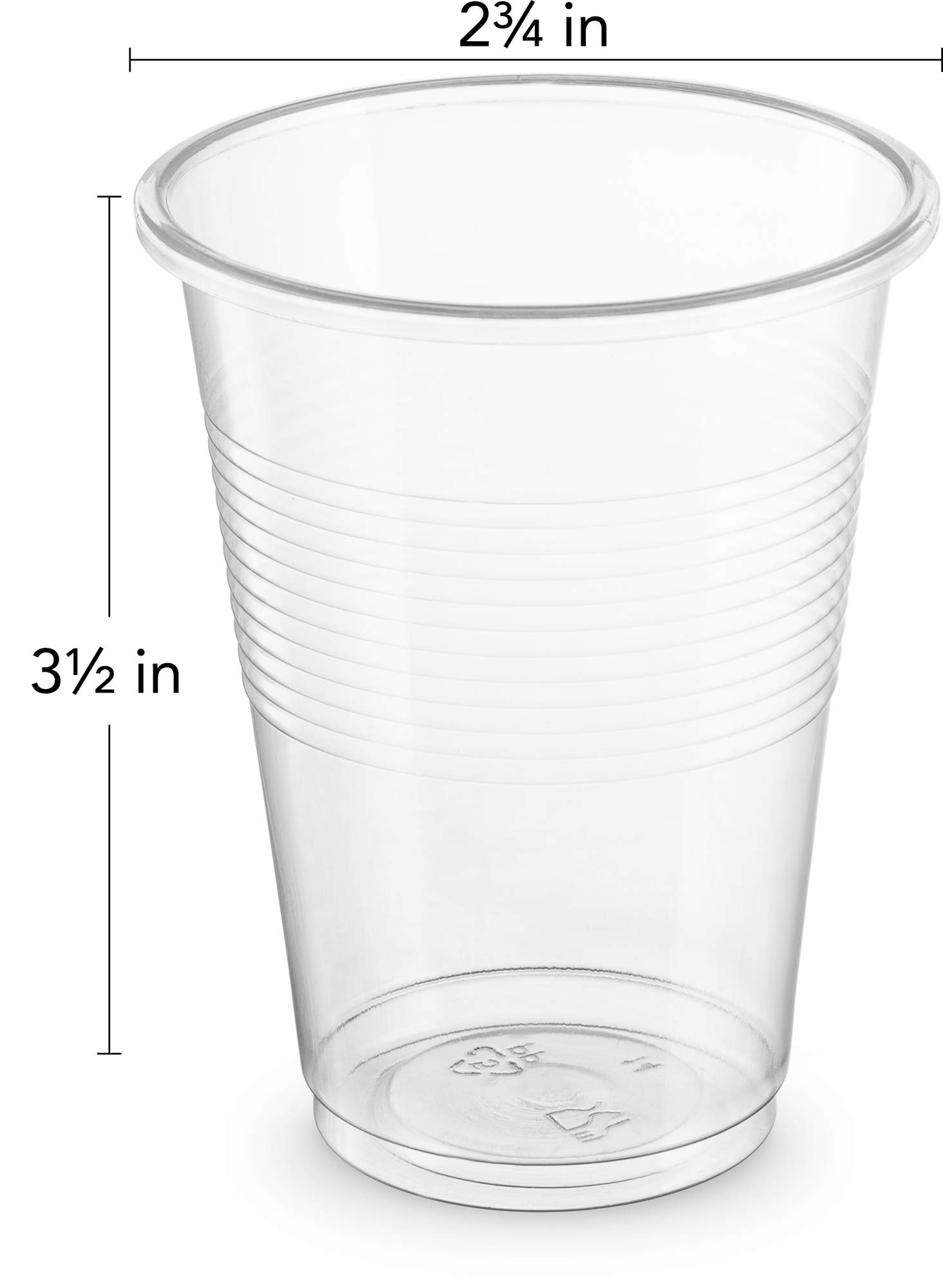 Plasticpro 7 oz Clear Plastic Disposable Drinking Cups [200 count] Buy