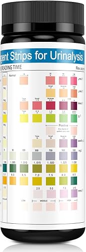 Tiras reactivas de orina, 11 parámetros, 100 unidades