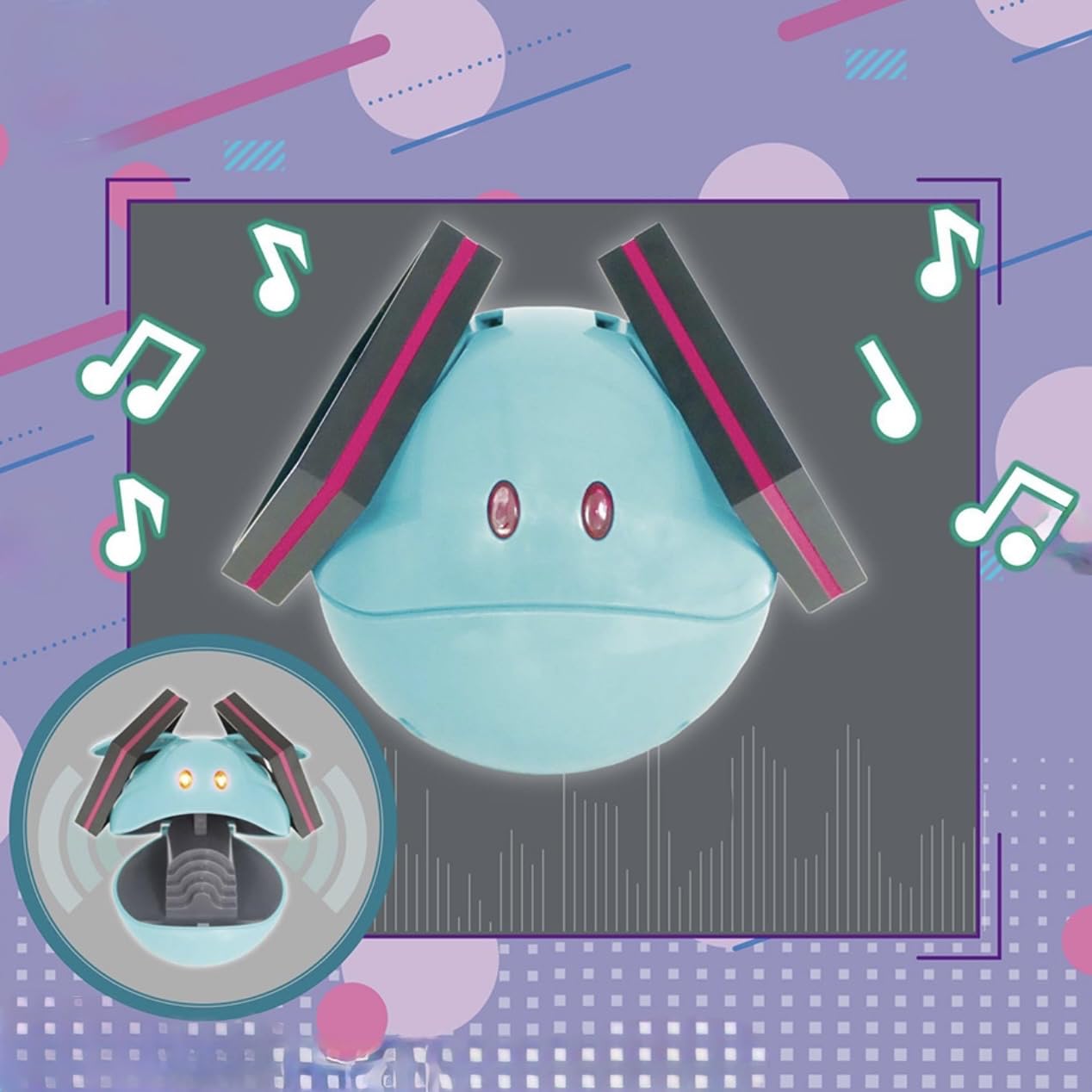 Amazon | ガンダム45周年×初音ミク 元気なハロスピーカーミクver