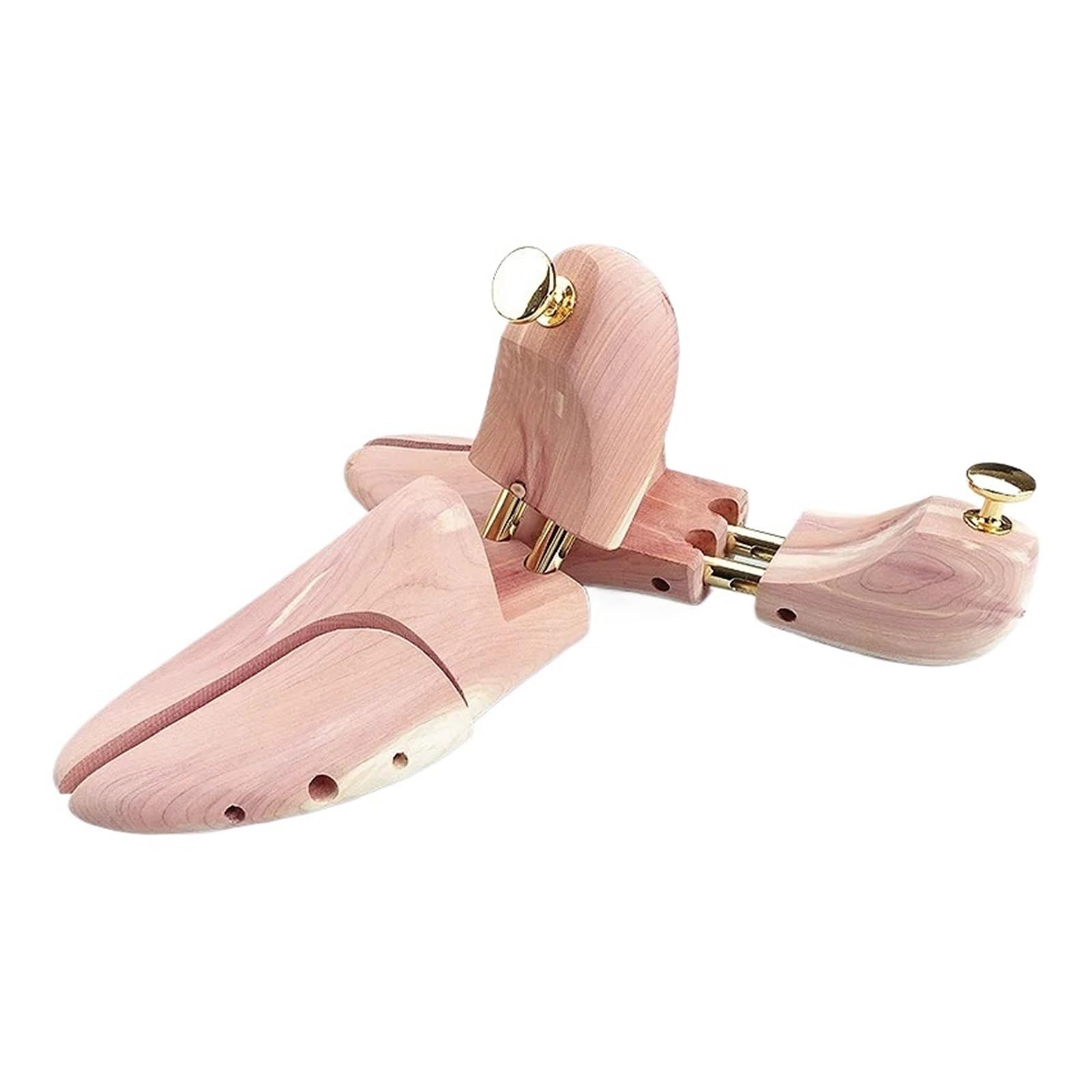 Moldeador de Zapatos Ajustable de Madera de Doble Tubo, ensanchador de árbol de Zapatos for Hombres y Mujeres, Antiarrugas, 1 par Adecuado para Botas O Zapatillas De Deporte(EU Size 41-42)