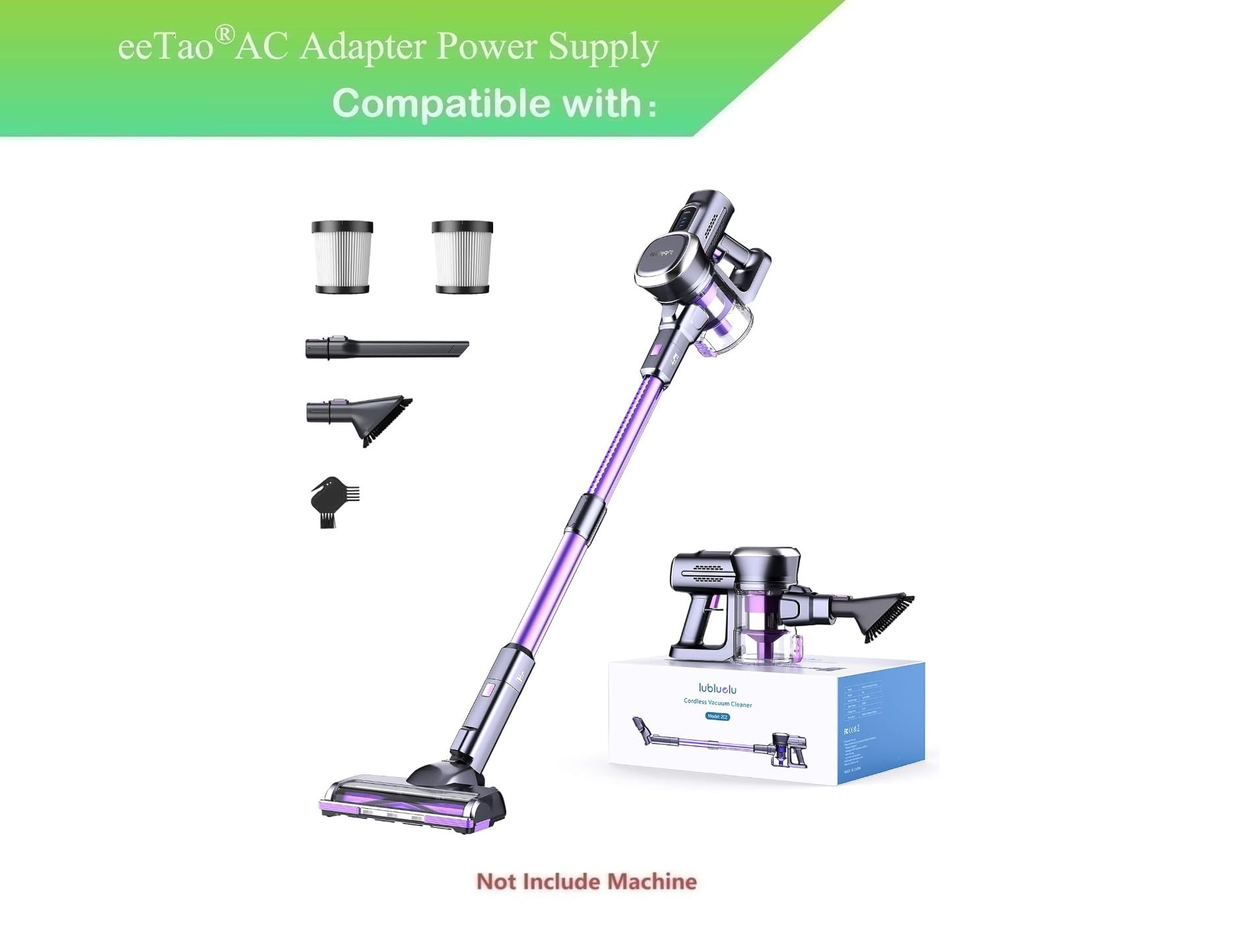 Amazon.com: eeTao 25.9V Charger for Lubluelu 202 Cordless Vacuum