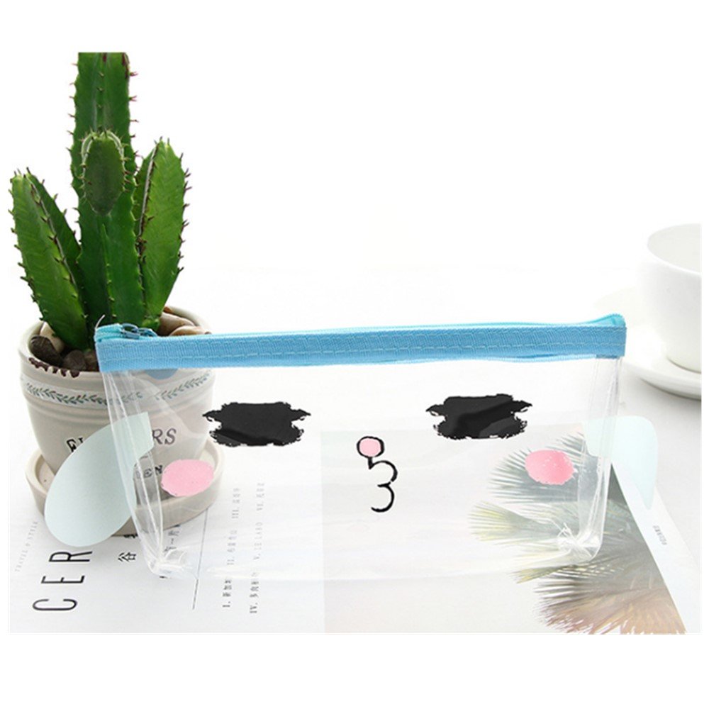 Lot De 2 Trousses Scolaires – Motif Flamant Rose Kawaii, 21x8,5 Cm – Pour Enfants, Ados, Fournitures