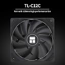 Thermalright Peerless Assassin 120 SE CPU Air Cooler, Dual Tower 6 Heat Pipe, Dual 120mm TL-C12C PWM CPU Fan, for AMD AM4/AM5/Intel LGA 1700/1150/1151/1200, AGHP Technology, Aluminium Heatsink Cover gallery image