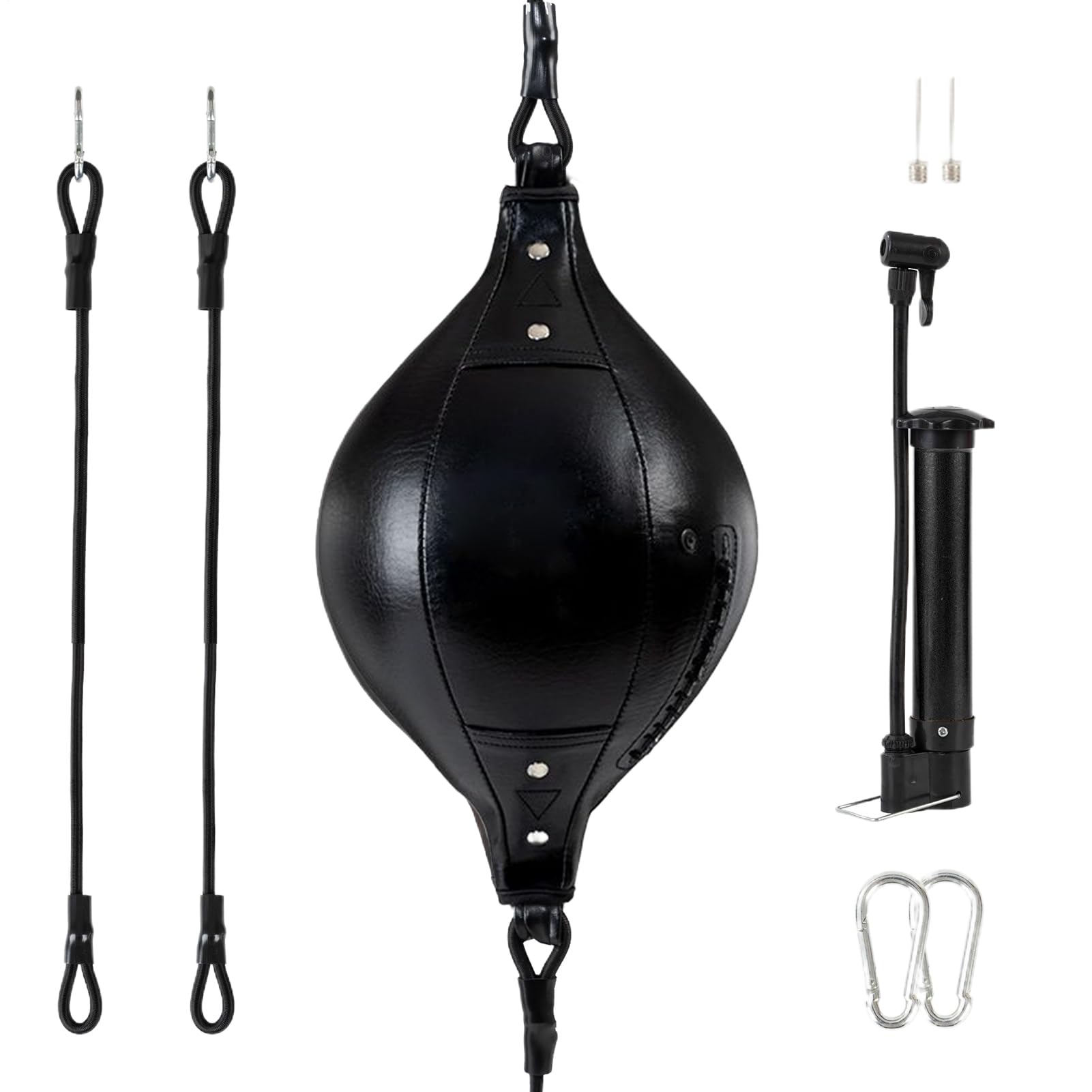 Double End Ball | Pallone da boxe elastico – Pelle PU regolabile doppio sacco da boxe per allenamento core, coordinazione palestra esercizio