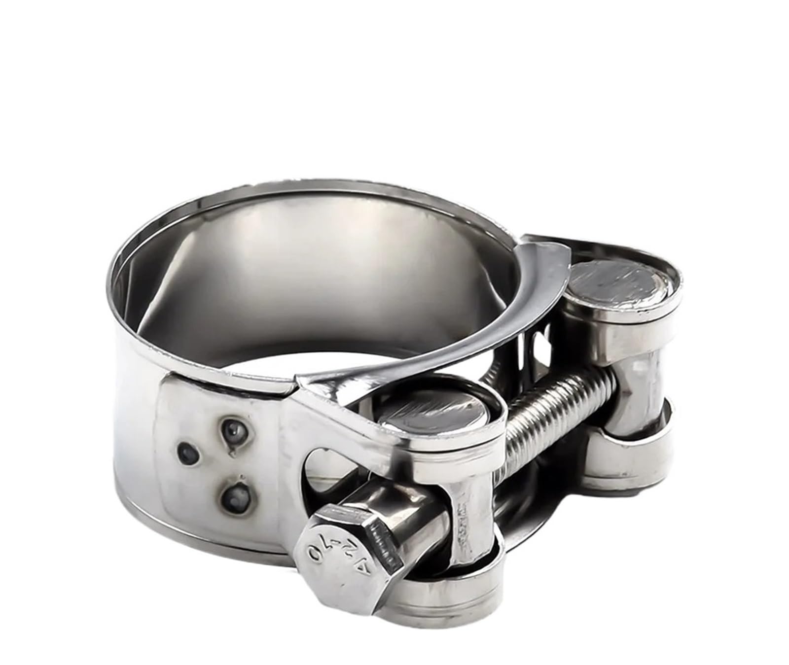 1PC Heavy Duty T-Bolt Exhaust Clamps Stainless Steel Hose Clamps Pipe Clamps 44-47mm 48-51mm 52-55mm for Turbine Pressure Hoses(68-73MM)