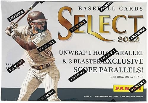 2022 Panini Select Baseball BLASTER box (3 packs/bx)