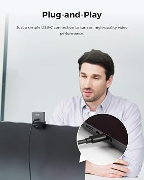 OBSBOT Meet 2 Ultra HD 4K Streaming Webcam, 1080p at 60 FPS