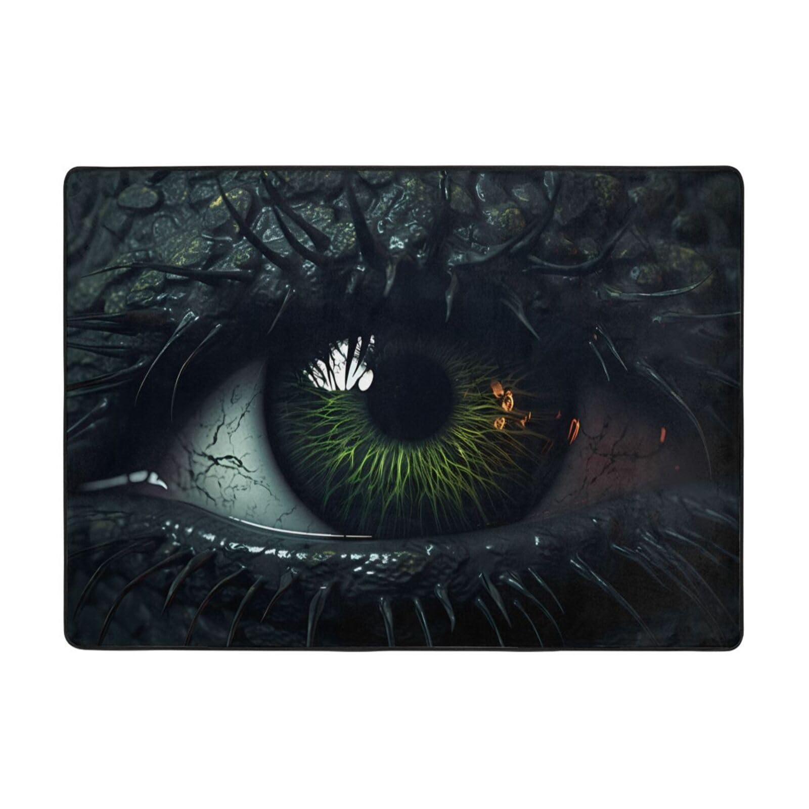 Tapis yeux dans l'obscurité grand tapis moelleux de salon